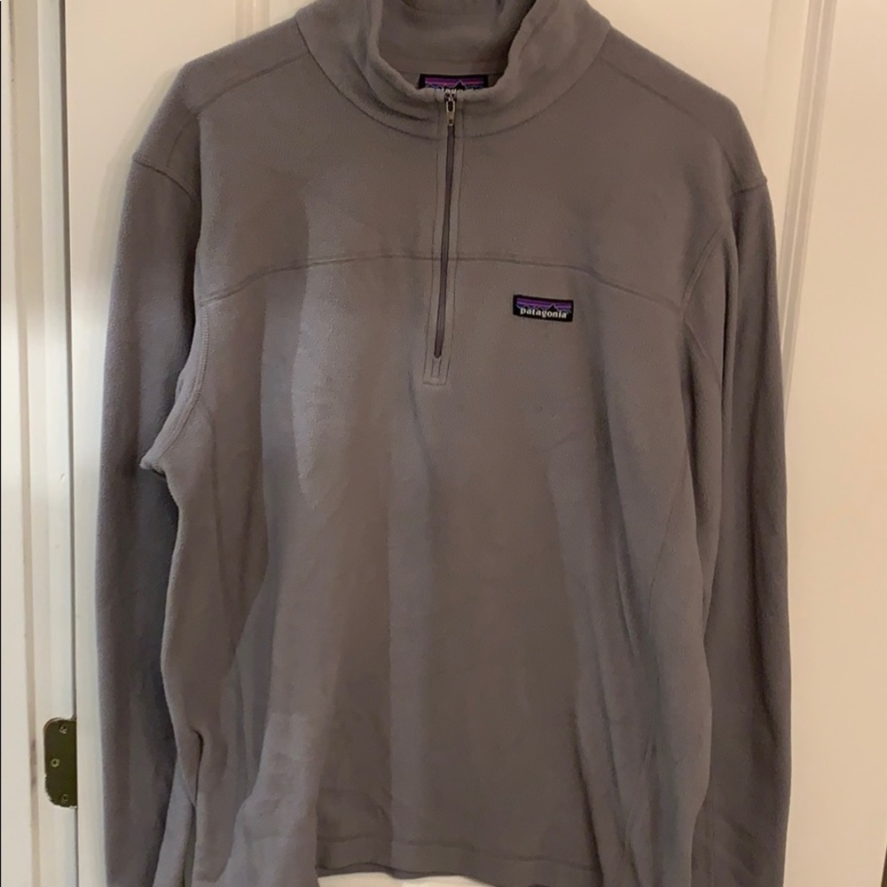 Patagonia Grey Lightweight Fleece